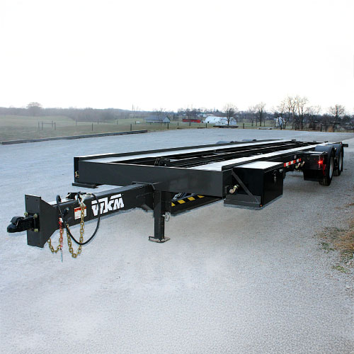 2026 WKM 30'-40' Pintle Hitch Shed Trailer